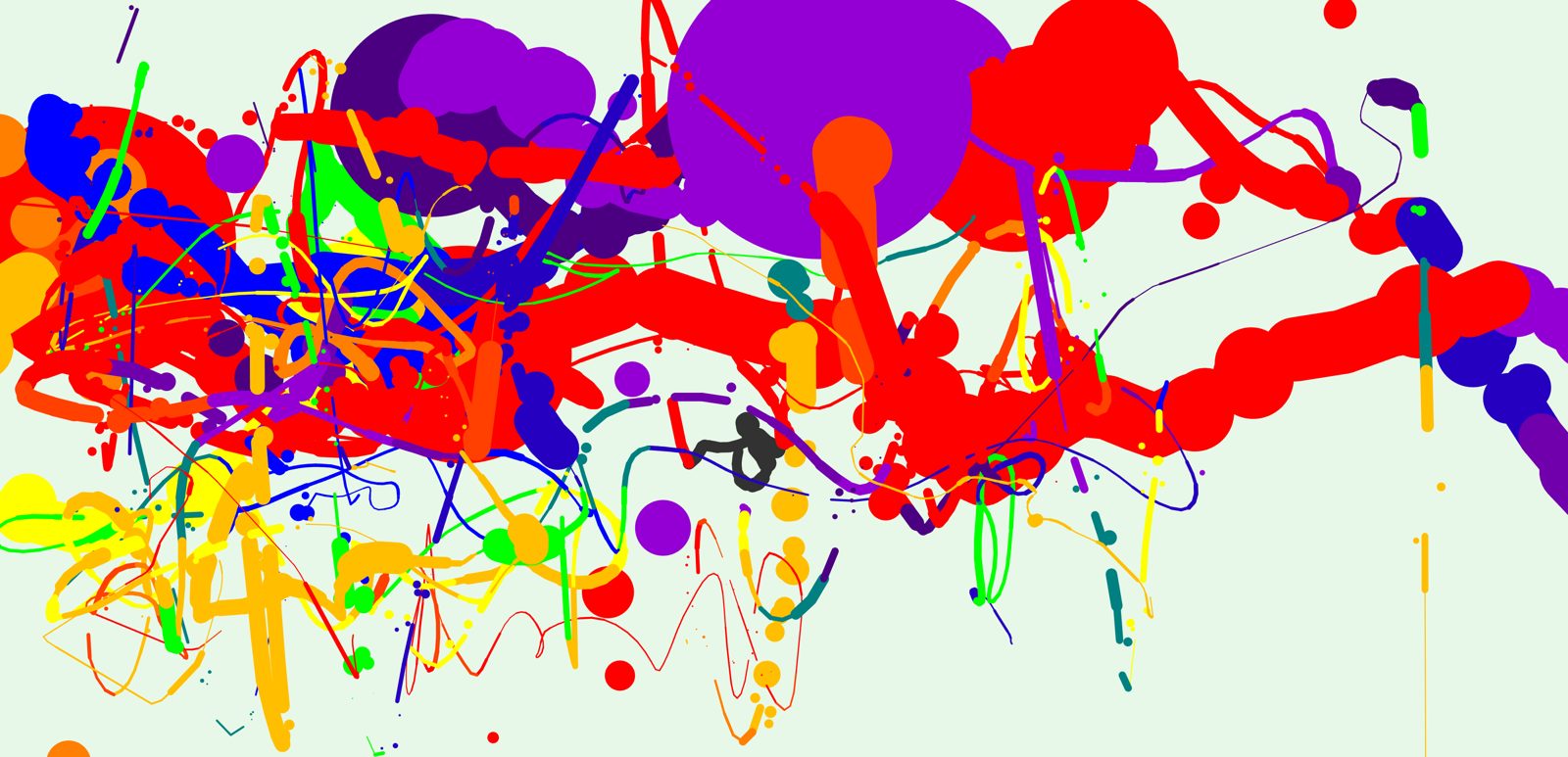 Voice Painter artwork with a bright palette